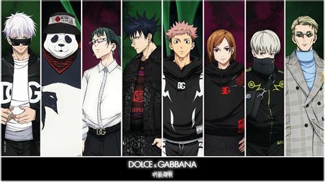 jjk dolce gabbana|Fashion Domain Expansion: Jujutsu Kaisen And Dolce & Gabbana .